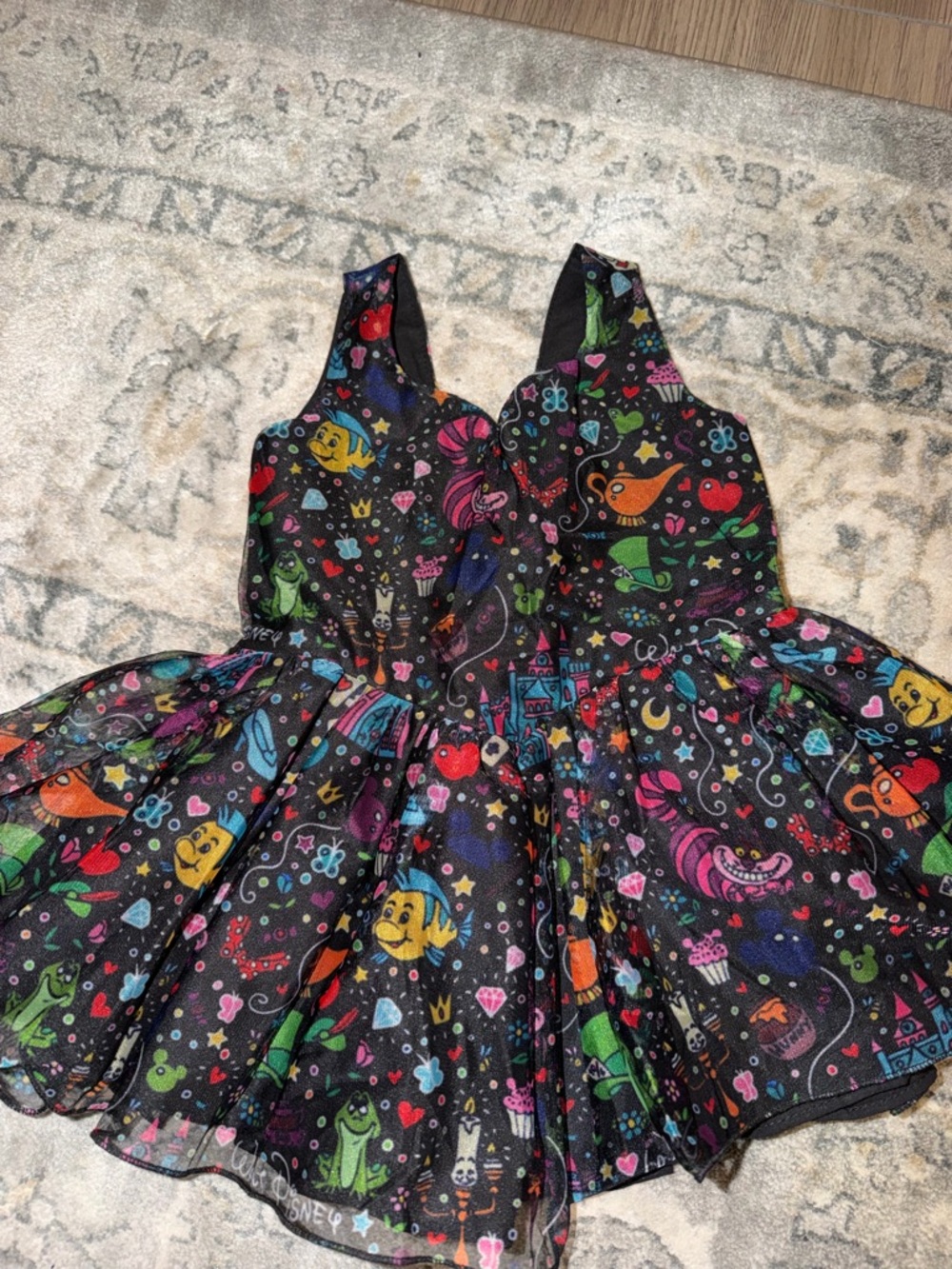 wild, rich kid, Disney twirled dress size 2/3 brand new